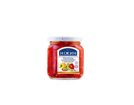 Poivrons marinés aux épices 450 g NIZHYN